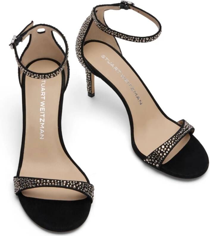 Stuart Weitzman Nudist Shine 75 Sandal