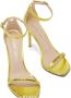 Stuart Weitzman Nudistcurve 100 Sandaal Yellow Dames - Thumbnail 4