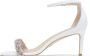 Stuart Weitzman Nudistcurve 75 Highshine Sandal Wit Dames - Thumbnail 4