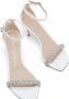 Stuart Weitzman Nudistcurve 75 Highshine Sandal Wit Dames - Thumbnail 5