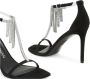 Stuart Weitz Opulente T-Strap Sandaal met Kristallen Franjes - Thumbnail 2
