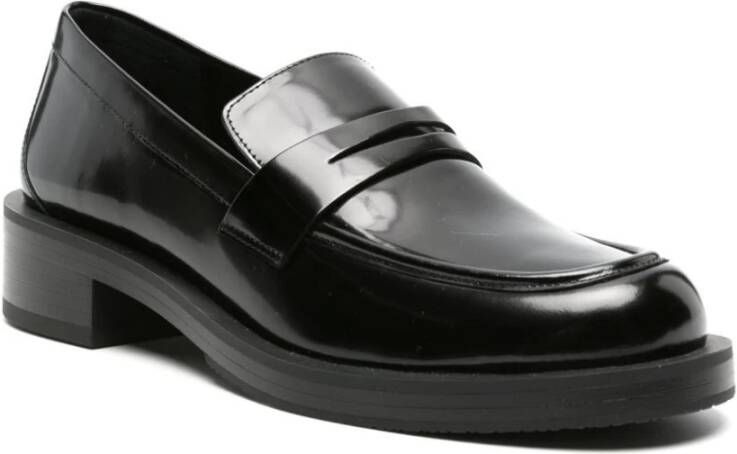 Stuart Weitzman Palmer Bold Leren Loafers