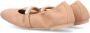 Stuart Weitzman Parel Versierde Ballet Flats Poudre Beige Dames - Thumbnail 4