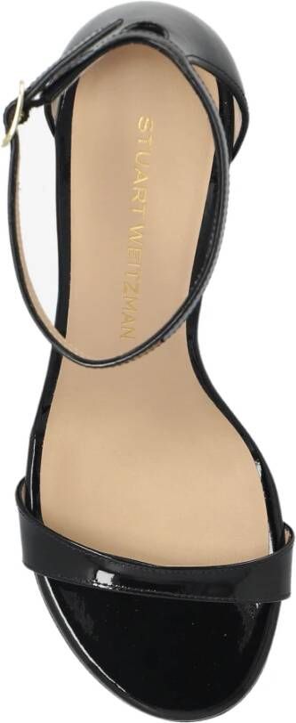 Stuart Weitzman Patent hak sandalen Nudist