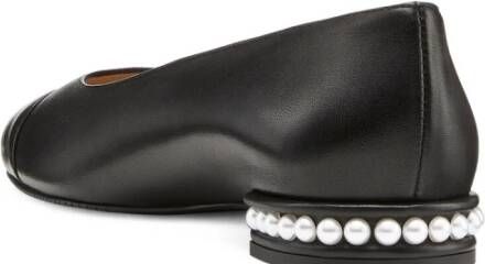 Stuart Weitzman Pearl Ballerina`s Black Dames