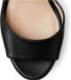 Stuart Weitz Platform Sandal met Hoekige Gesp - Thumbnail 2
