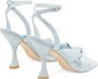 Stuart Weitzman Playa Ankle Strap 100 Sandal Blauw Dames - Thumbnail 3