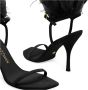 Stuart Weitzman Pluim sandalen met veren hakken Zwart Dames - Thumbnail 9