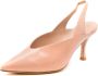 Stuart Weitzman Lage Hak Leren Schoenen Pink Dames - Thumbnail 3