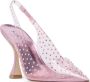 Stuart Weitzman Kristal Slingback Pumps Pink Dames - Thumbnail 3