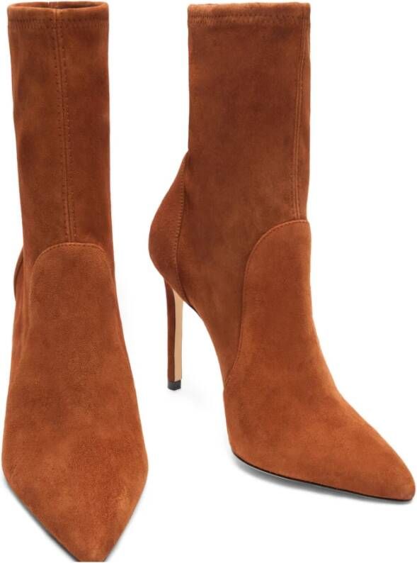 Stuart Weitzman Power Bootie 10
