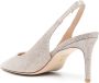 Stuart Weitzman Glitter Slingback Stiletto Heel Pumps Beige Dames - Thumbnail 5
