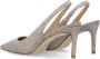 Stuart Weitzman Glitter Slingback Stiletto Heel Pumps Beige Dames - Thumbnail 4
