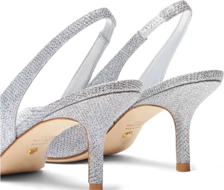 Stuart Weitzman EVA 75 Slingback Gray Dames