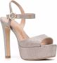 Stuart Weitzman Rhinestone Piper Pumps Sandalen Pink Dames - Thumbnail 4