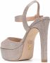 Stuart Weitzman Rhinestone Piper Pumps Sandalen Pink Dames - Thumbnail 6
