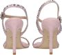 Stuart Weitz Roze leren stilettohak sandalen - Thumbnail 2