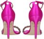 Stuart Weitzman Fuchsia satijnen flamingo sandalen Roze Dames - Thumbnail 2