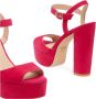 Stuart Weitzman Diamanten Gesp Plateau Sandaal Pink Dames - Thumbnail 3