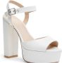 Stuart Weitzman Diamanten Platform Sandaal White Dames - Thumbnail 2