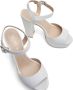 Stuart Weitzman Ryder 95 Platform Sandal White Dames - Thumbnail 4