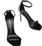 Stuart Weitzman Sandaal met Kristalversiering Black Dames - Thumbnail 4