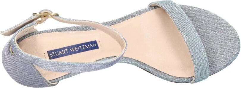 Stuart Weitzman Sandalen Clear Blue
