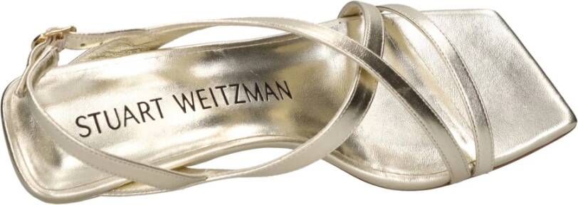 Stuart Weitzman Sandalen Goud