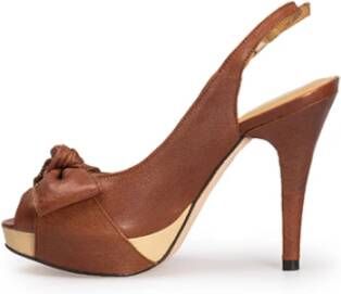 Stuart Weitzman Sandalen met Franjes en Hoge Hak