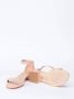 Stuart Weitzman Lage hak sandalen voor zomerse stijl Beige Dames - Thumbnail 4