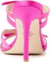 Stuart Weitzman SW BOW 100 Slide Hoge hak sandalen Pink Dames - Thumbnail 4