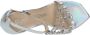 Stuart Weitzman Sandalen Zilver Multicolor Dames - Thumbnail 6