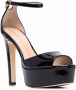 Stuart Weitzman Zwarte Patentleren Hoge Hak Sandalen Black Dames - Thumbnail 4