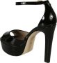 Stuart Weitzman Zwarte DiscoPlatform Sandalen Black Dames - Thumbnail 5
