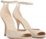 Stuart Weitzman Nudist Point Sandal Beige Dames - Thumbnail 2