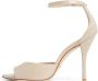 Stuart Weitzman Nudist Point Sandal Beige Dames - Thumbnail 3