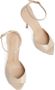 Stuart Weitzman Nudist Point Sandal Beige Dames - Thumbnail 4