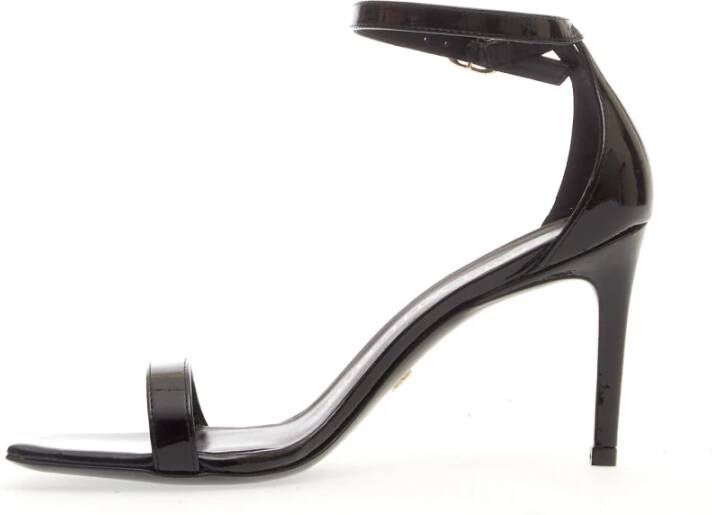 Stuart Weitzman Sandals Black Dames