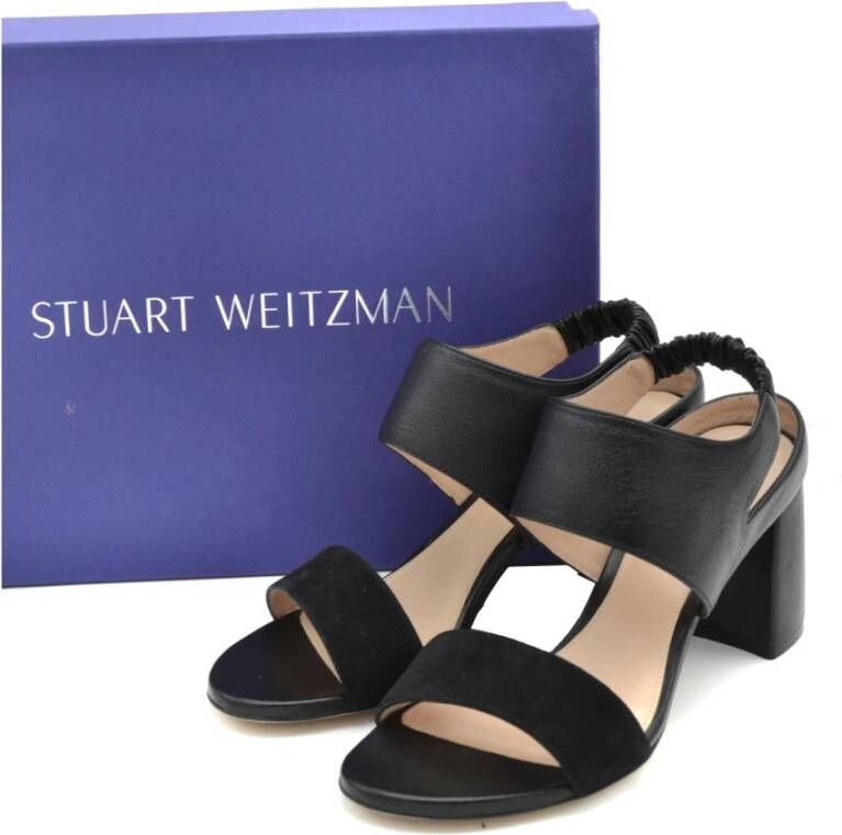 Stuart Weitzman Sandals Black Dames