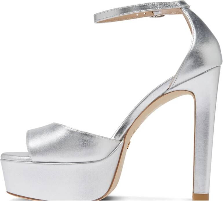 Stuart Weitzman Sandals Gray Dames