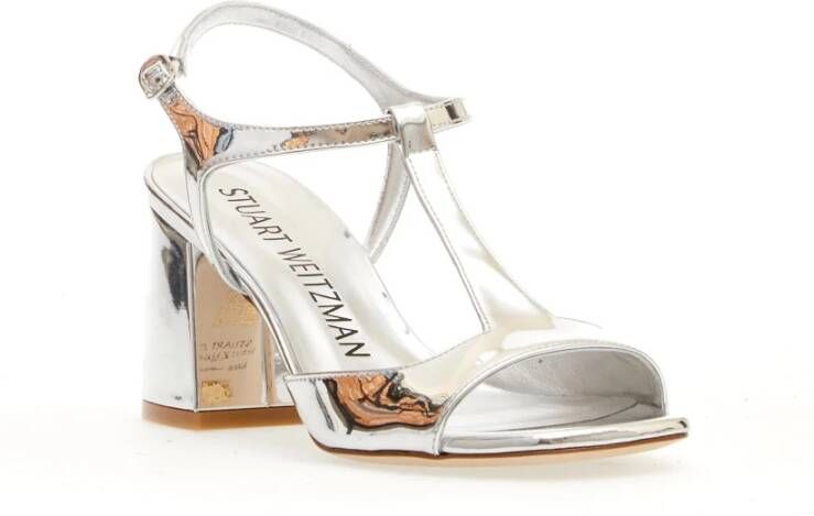 Stuart Weitzman Sandals Gray Dames