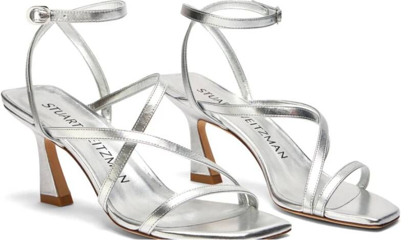 Stuart Weitzman Sandals Gray Dames