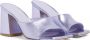 Stuart Weitzman TIA Flareblock Slide Purple Dames - Thumbnail 2