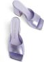 Stuart Weitzman TIA Flareblock Slide Purple Dames - Thumbnail 4