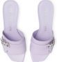 Stuart Weitzman Maverick 75 Slide Purple Dames - Thumbnail 3