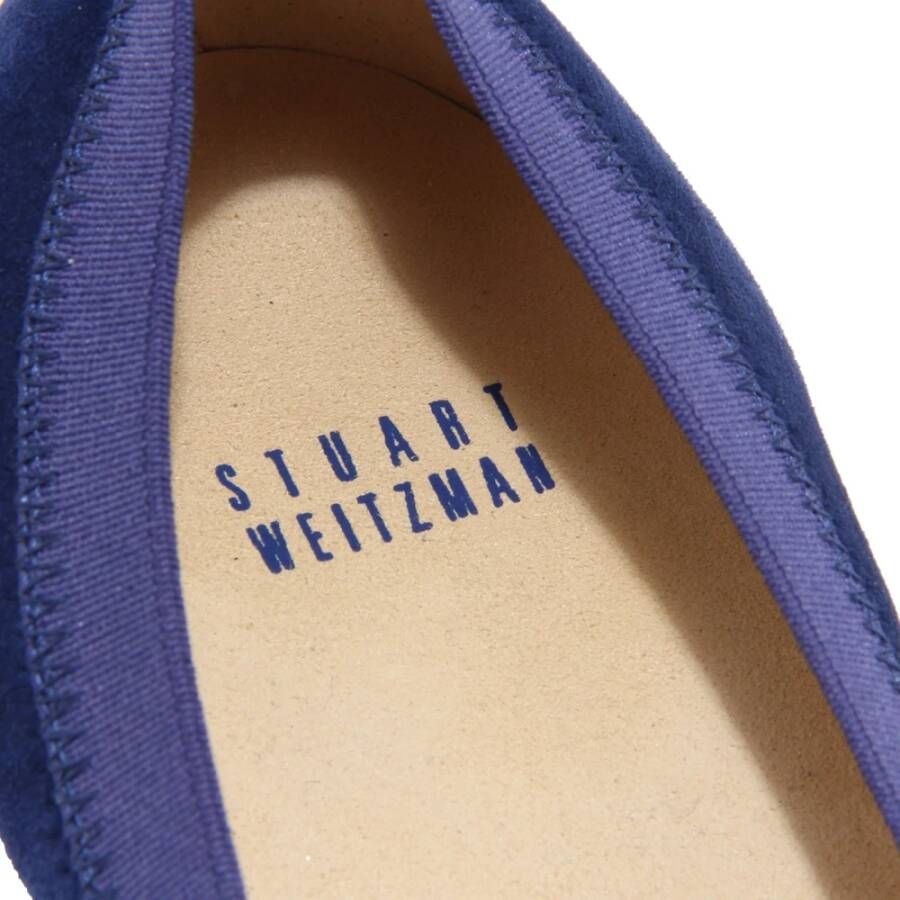Stuart Weitzman Sapphire Suede Ballerina Flats Schoenen
