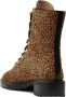 Stuart Weitzman Upgrade je combat boot game met moderne hardware-accenten Brown Dames - Thumbnail 3