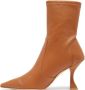 Stuart Weitzman Stijlvolle Puntige Bootie Brown Dames - Thumbnail 2