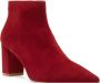 Stuart Weitzman Verhoog je stijl met Stuart 75 Zip Bootie Red Dames - Thumbnail 2