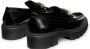 Stuart Weitzman Signature Loafer met Metallic Horsebit Detail Black Dames - Thumbnail 3